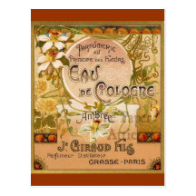 Ambree Eau De Cologne Postcard