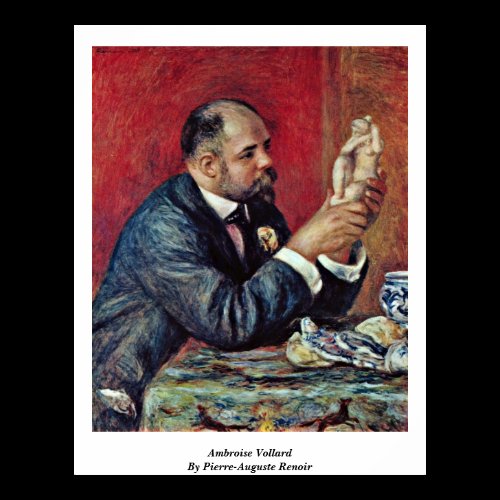 Ambroise Vollard By Pierre-Auguste Renoir Posters