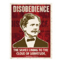 Ambrose Beirce Disobedience Poster posters