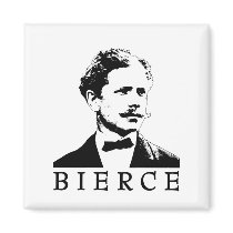 Ambrose Bierce Fridge Magnet