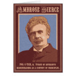 Ambrose Bierce -Politics Cards