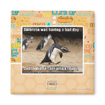 Ambrose was having a bad day refrigerator magnets