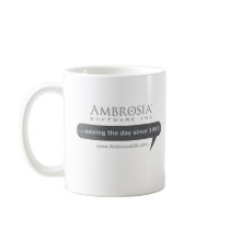 Ambrosia Zeus logo mug by ambrosia_software Ambrosia Zeus logo mug
