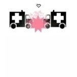 Ambulance crash love t-shirts
