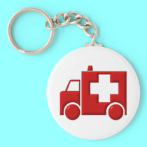 Ambulance / EMT keychains by Artists4God Ambulance / EMT keychains