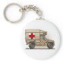 Ambulance Military Hummer Medic Keychains