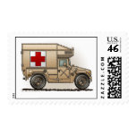 Ambulance Military Hummer Stamps
