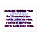 Ambulance Paramedic Prayer business cards by RealSlogans Ambulance Paramedic Prayer business cards