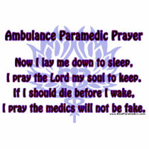 Ambulance Paramedic Prayer photo sculptures by RealSlogans Ambulance Paramedic Prayer photo sculptures