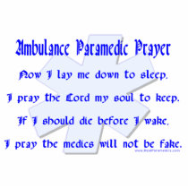 Ambulance Paramedic Prayer photo sculptures by RealSlogans Ambulance Paramedic Prayer photo sculptures