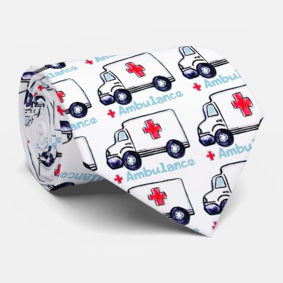 Ambulance Ties by artmuvz