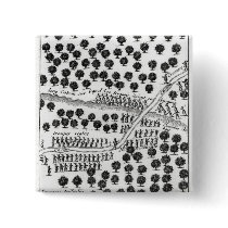 Ambush of the Iroquois Button