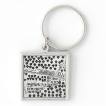 Ambush of the Iroquois Keychains