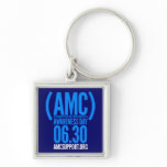 AMC awareness day logo keychain keychains