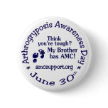 AMC Awareness Day Pin - Tough Brother buttons