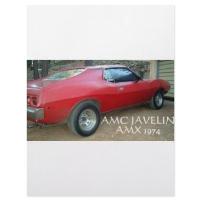 AMC JAVELIN AMX 1974 CUSTOMIZED LETTERHEAD by LOOSIELUCY