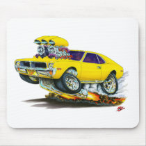 AMC Javelin Yellow Car Mouse Pads