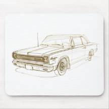 AMC Rambler 1966 Mouse Pads