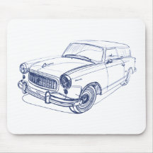 AMC Rambler Station Wagon 1954 Mouse Pad