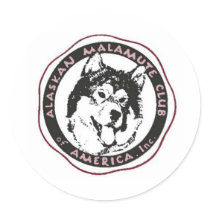AMCA Logo Round Sticker