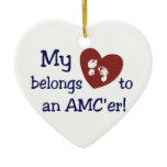 AMCer Heart Ornament
