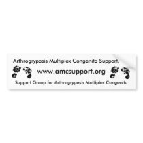 AMCSI Arthrogryposis bumbersticker bumper stickers