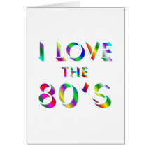 Ame los años 80 felicitaciones