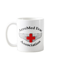 AMEA Logo drop shadow version mugs by aeromedevac AMEA Logo drop shadow version mugs