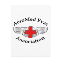 AMEA Logo drop shadow version Post Card
