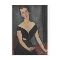 Amedeo Modigliani - Mrs. G. van Muyden 1916-1917 Post Card
