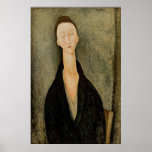 Amedeo Modigliani - Portait Lunia Czechowska 1918 Poster