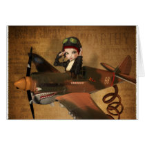 Amelia BJD Greeting Cards