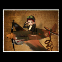 Amelia BJD postcards