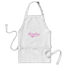 Amelia Classic Style Name Apron
