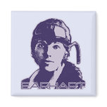 Amelia Earhart - 2 Magnets
