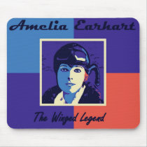 Amelia Earhart Mousepad