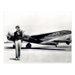 Amelia Earhart Post Card