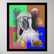 Amelia Earhart Poster
