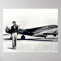 Amelia Earhart Print