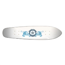 Amelia Island. Custom Skateboard