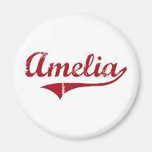 Amelia Ohio Classic Design Fridge Magnets