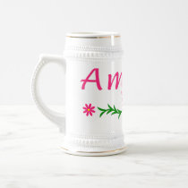 Amelia (Pink Butterfly) Mug