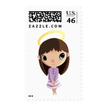 Amelia the Angel Postage Stamp