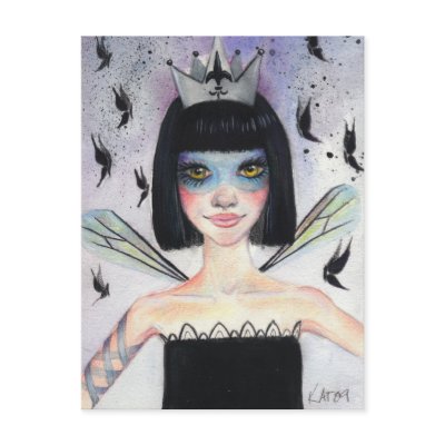 Amelie the faerie post cards by Kim_Turner_1