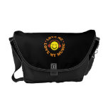 Ámeme amor mi smiley de la música con el bolso de  bolsa de mensajeria 
