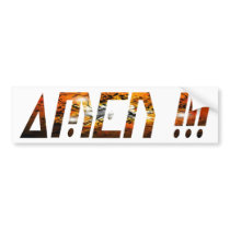 Amen Effet Braise Bumper Stickers