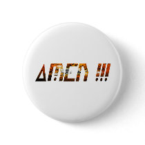 Amen Effet Braise Pinback Button