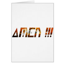 Amen Effet Braise Cards