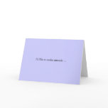 amends cards