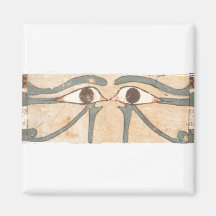 Amenhotep inner coffin blk refrigerator magnets